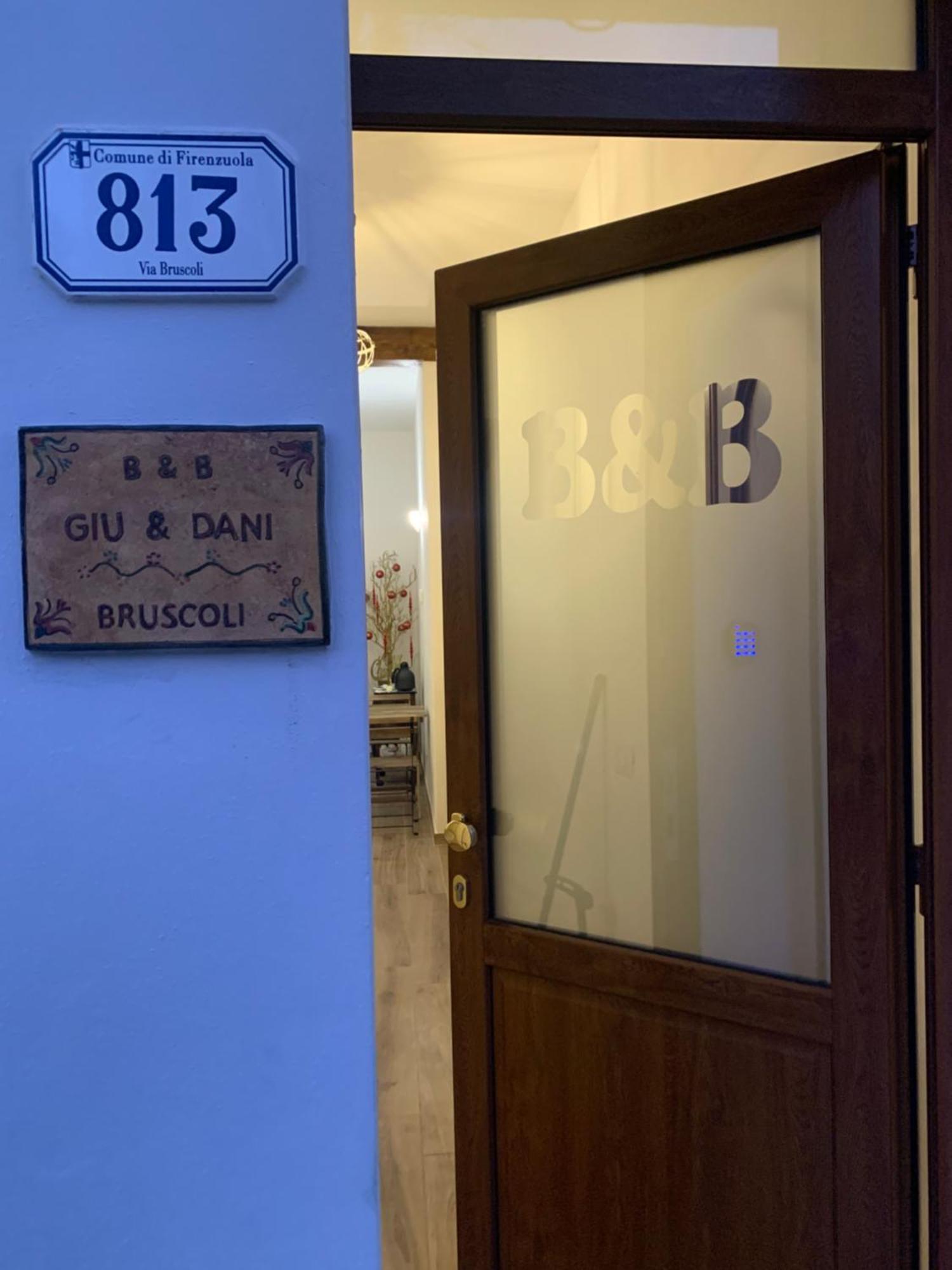 B & B Giu & Dany Bruscoli Exterior photo